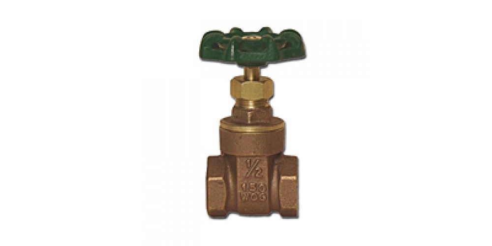 Buck Algonquin 3/8 Bronze Gate Valve