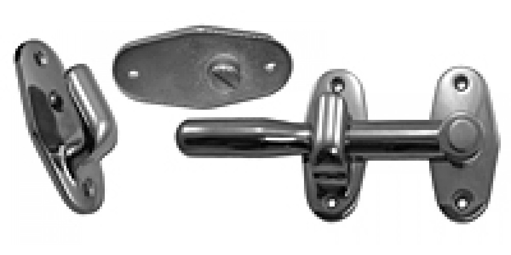 Buck Algonquin Stainless Steel Tran.Door Latch W/Loc.Hndl