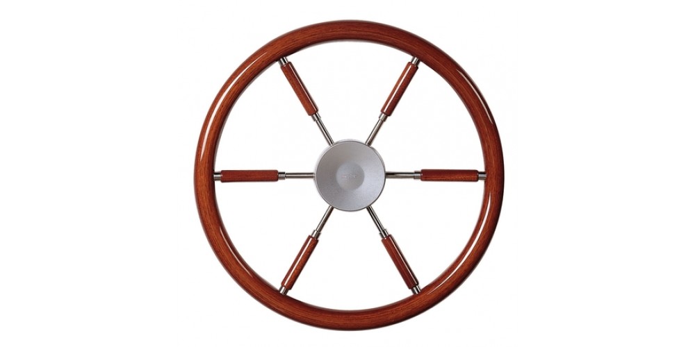 Vetus Steering Wheel W/Mahog.Rim