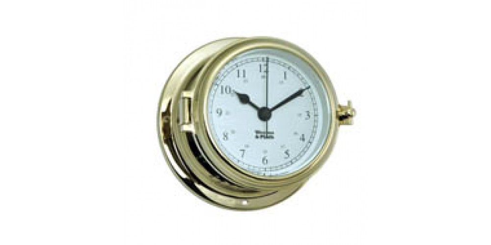 Weems Clock 5" Chrome Endurance Ii