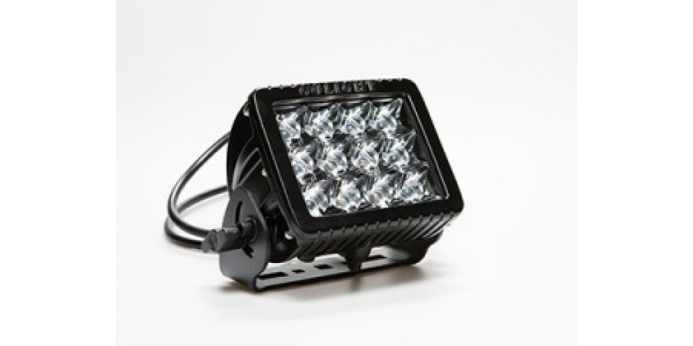 Golight Black Gxl Led Spotlight W/Mount