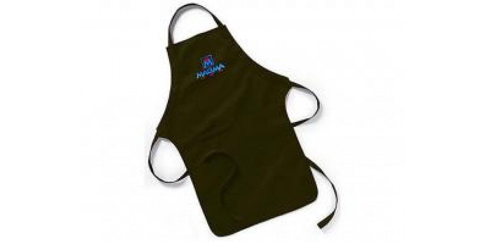 Magma Black Grilling Apron Magma Logo