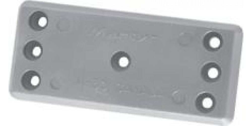 Zinc Hull 5 Hole 2 3/4 X 6 1/4