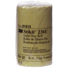 3M Marine P80 6 Stikit Disc Roll (75)