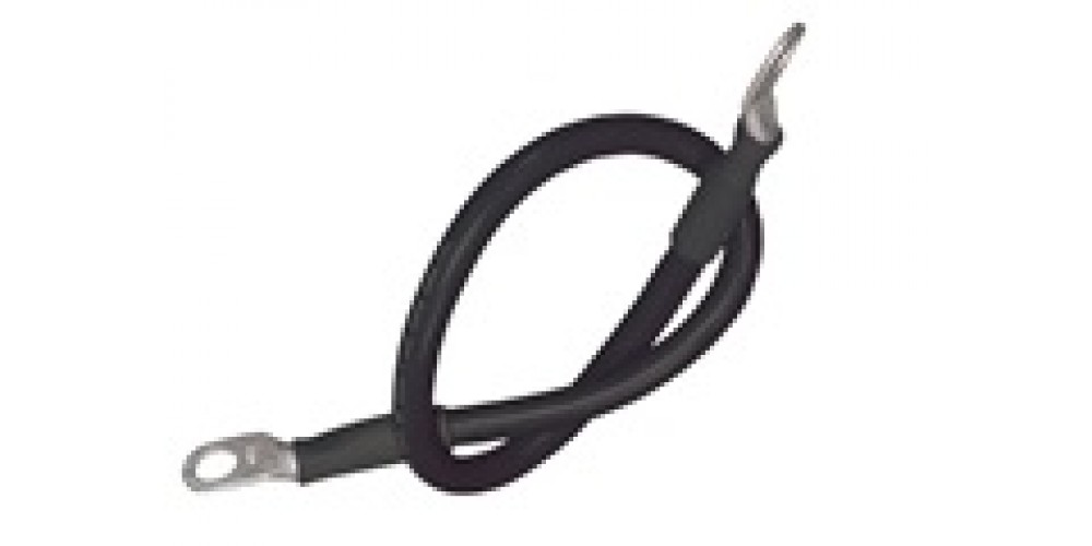 Ancor Battery Cable Ass'Y 4 Ga 18" Black