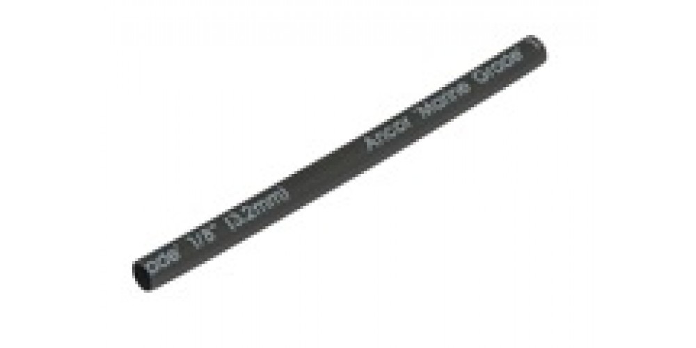 Ancor H/Shrink Tube 1/8" X 6" Black 10 Pk