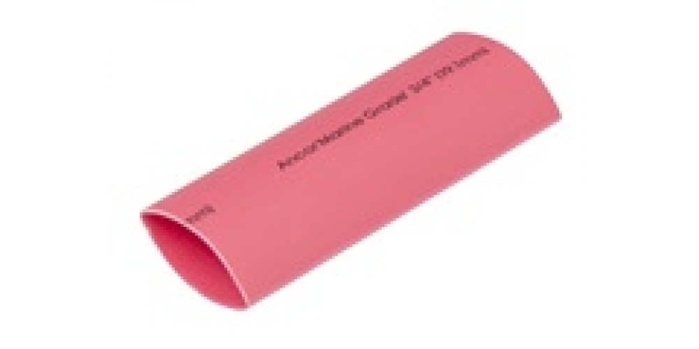 Ancor H/Shrink Tube Red 3/4" X 12" 4Pk