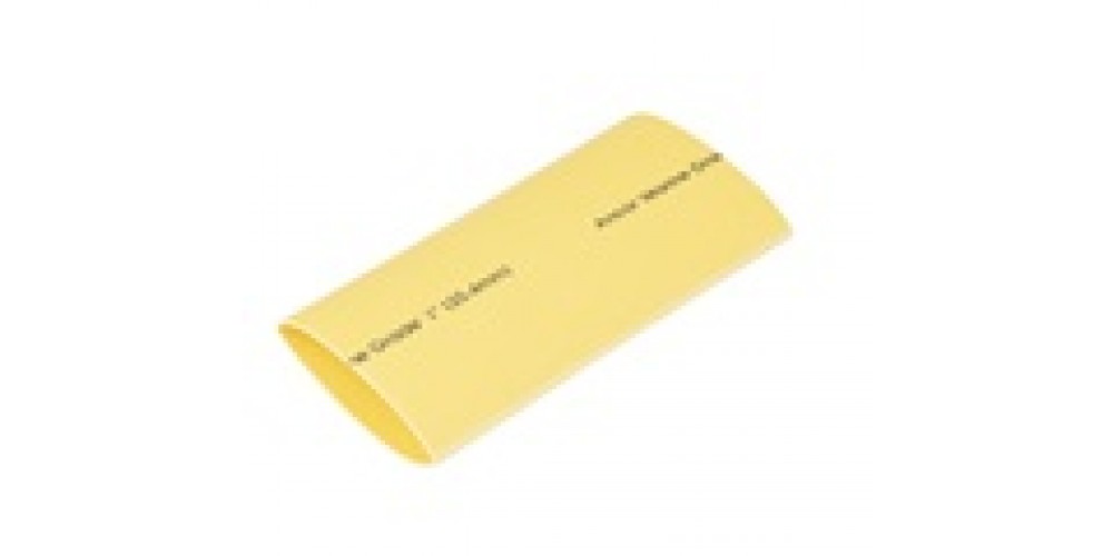 Ancor H/Shrink Tube Yellow 1" X 6" 3Pk