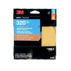 3M Marine 320A 6 Gold Stikit Discs