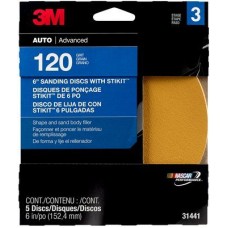 3M Marine 120A 6 Gold Stikit Discs