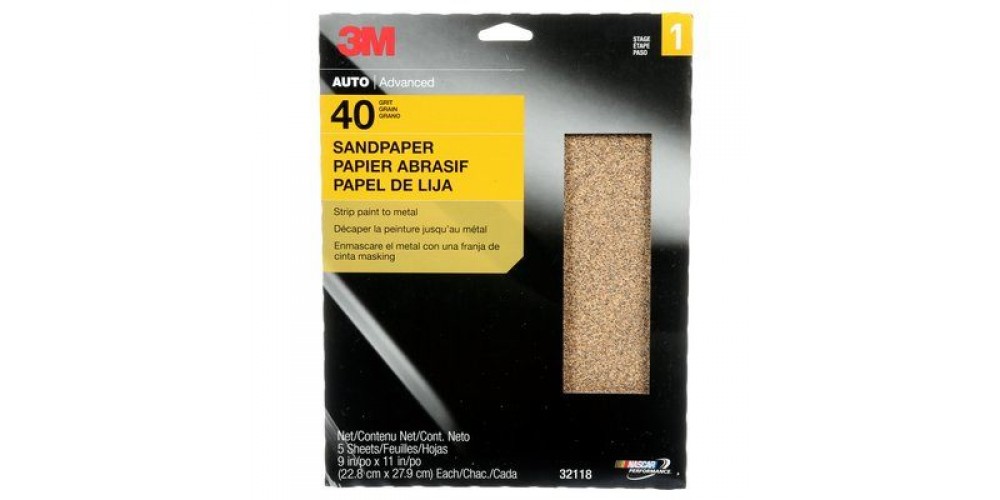 3M Marine 40D Production Paper Sheet