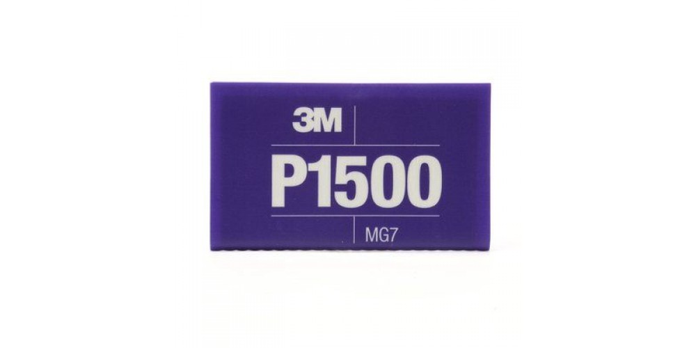 3M Sheet Hookit Flex 1500G 5.5"X6.8" 25/B