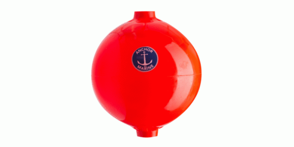 Anchor Pole Buoy 24 Flor. Orange