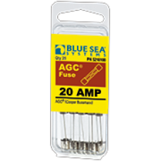 Blue Sea Systems Agc Fuse 20A (25 Pack)