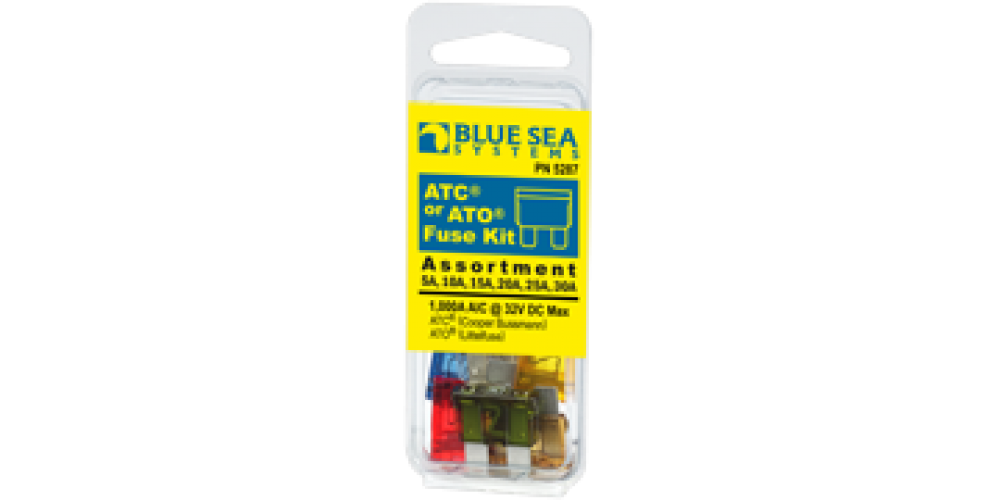 Blue Sea Systems Fuse Kit Ato/Atc 6-Pc