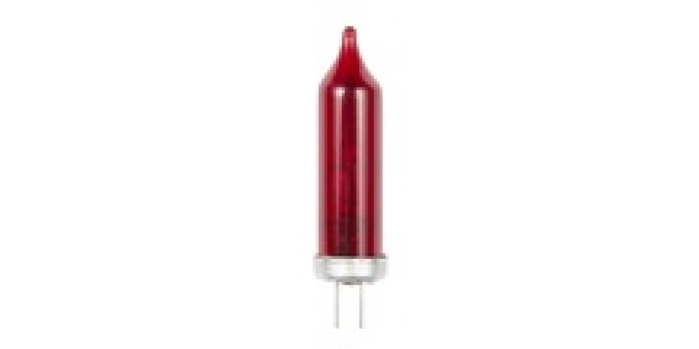 Ancor (1)12V 0.83A Halogen Bulb Red