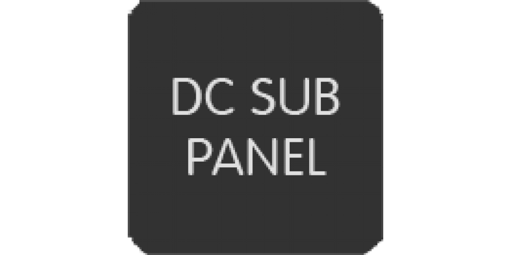 Blue Sea Systems Dc Sub Panel Label