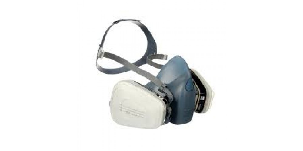 3M Marine Lrg.Sil.Spray Paint Respirator