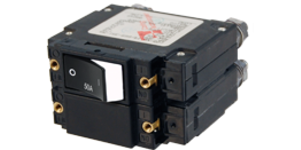 Blue Sea Systems Circuit Breaker C2 Flat 50A