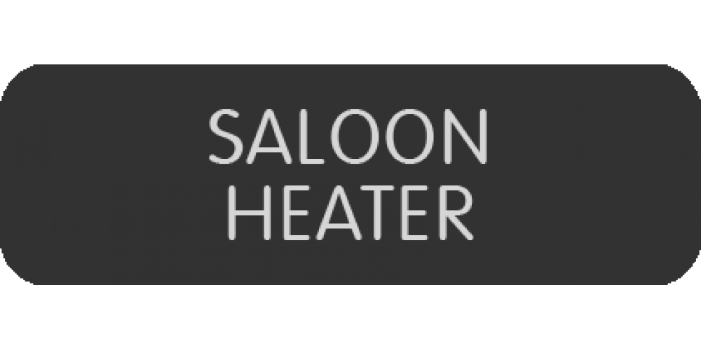 Blue Sea Systems Panel Label Saloon Heater