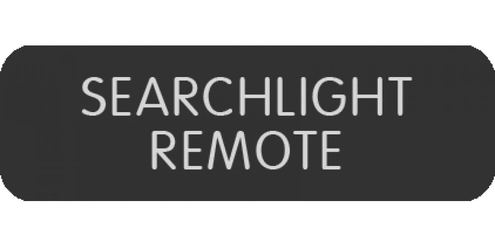 Blue Sea Systems Panel Label Searchlight Remote