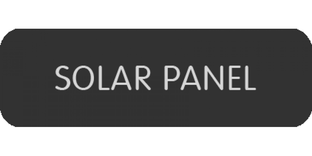 Blue Sea Systems Panel Label Solar Panel