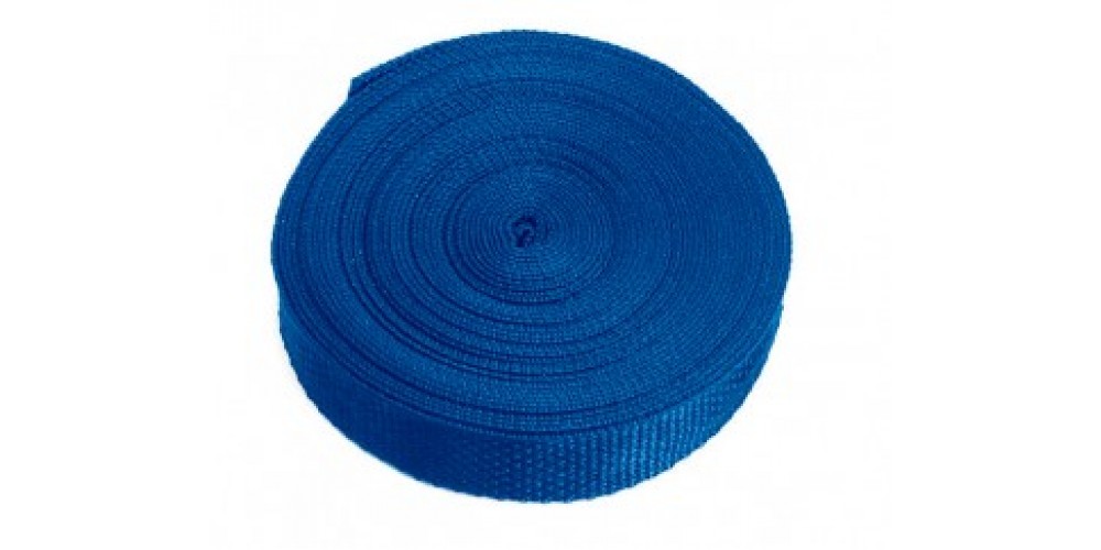 Boat Buckle 1 Nylon Web-Blue