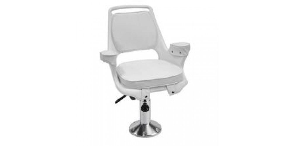 Wise 23.5 W.Chair W/Cush. And Pedestal