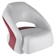 Wise Bucket Seat W/Flipup Wht/Red