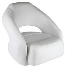 Wise Bucket Seat W/Flipup Brt.White