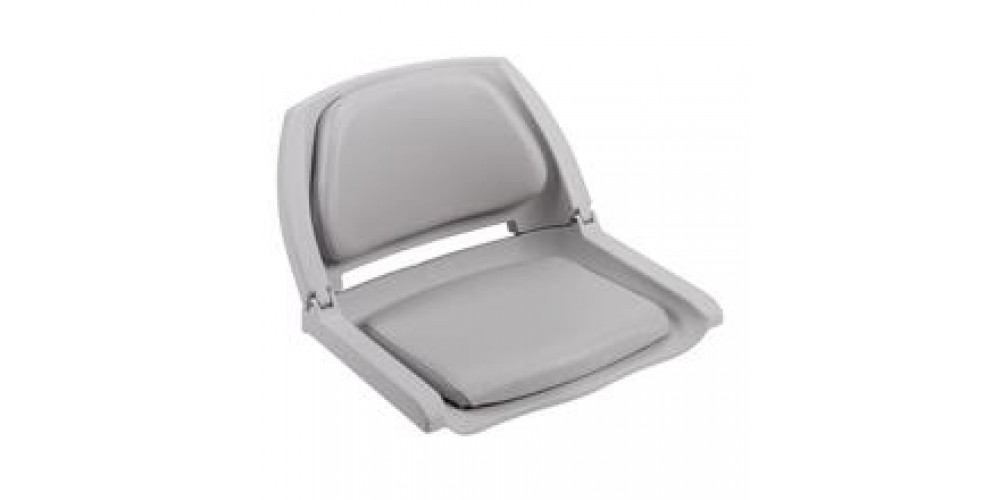 Wise Molded Fold Down Gry Seat W/Swiv. And Grey Cush