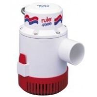 Rule 4000gph non-auto bilge pump 12v