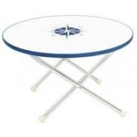 Round Folding Deck Table