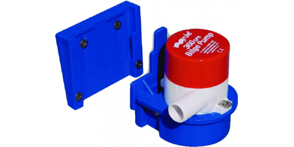 Rule 12V 360Gph Transom Mt.L/W Pump