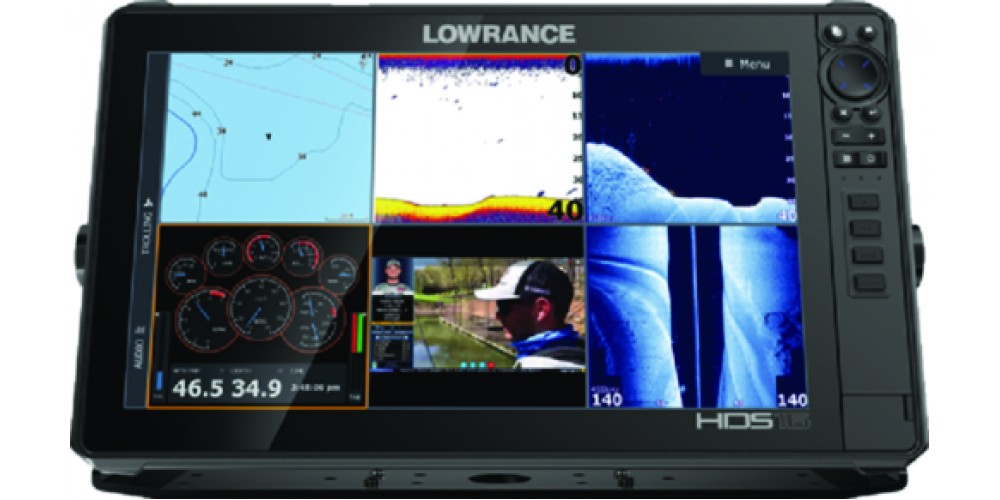 Lowrance HDS Live Fishfinder/Chartplotter, 16", w/Active Imaging 3-in-1