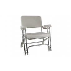 Springfield Classic Folding Deck Chair - White