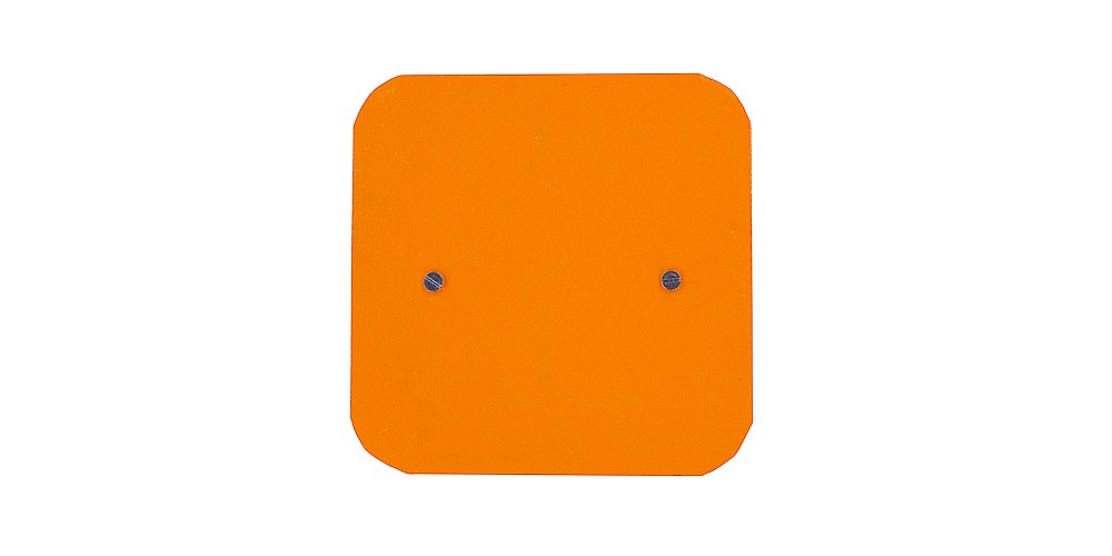 Brownell OPLY Orange Plywood Pad w/ Holes And Screws