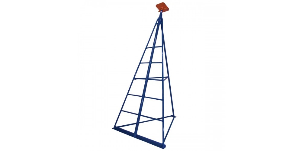 Brownell SB10.5 10' Maxi Sailboat Stand w/ Orange Flat Top