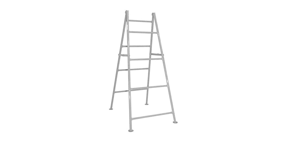 Brownell SL6G 6' Staging Ladder - Hot Dip Galvanized