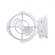 Caframo Fan Sirocco Gimbal 7" White 12V