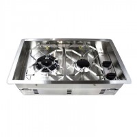 Dickinson 2-Burner Drop-In Propane Cooktop