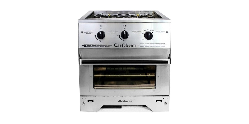 Dickinson Caribbean 2-Burner Propane Stove