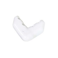 Dock Edge Corner Bumper White w/ Screws (1 Pc/Pk)