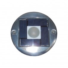 Dock Edge Solar Flush Mount Aluminum Light