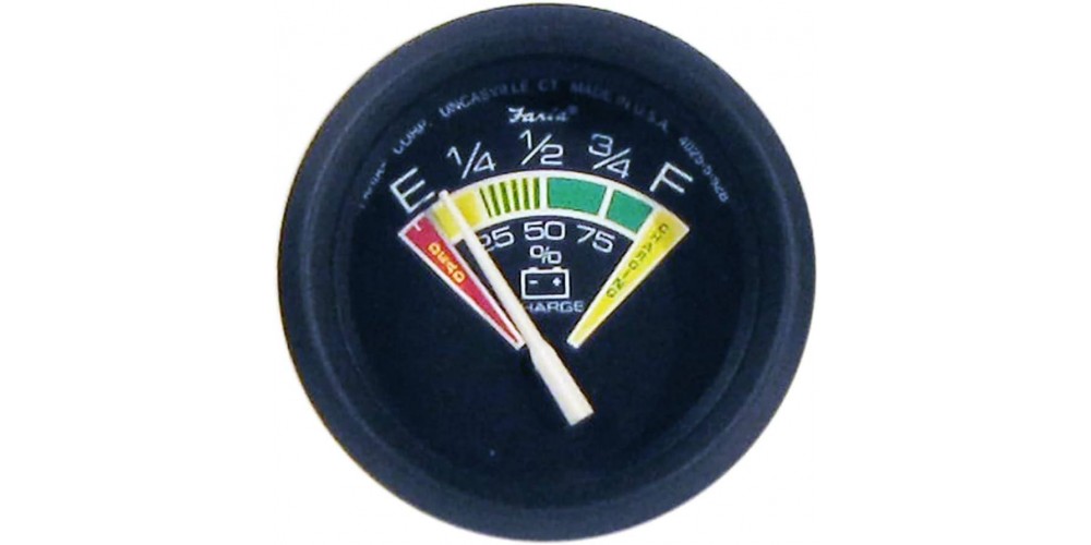 Faria Professional Red Battery Condition Indicator - 14623