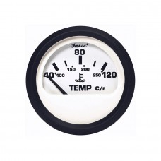 Faria Euro White Water Temperature Gauge 40-120C - 12929