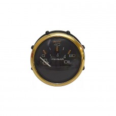 Faria Regal Gold Oil Pressure Gauge 80 PSI - 17002