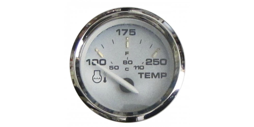 Faria Kronos Water Temperature Gauge 100-250F - 19003