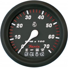 Faria Professional Red Tachometer 7000 RPM - 34617