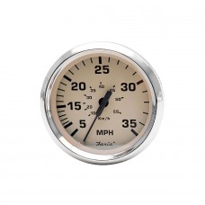 Faria Euro Beige Stainless Steel Speedometer 35 MPH - 35008